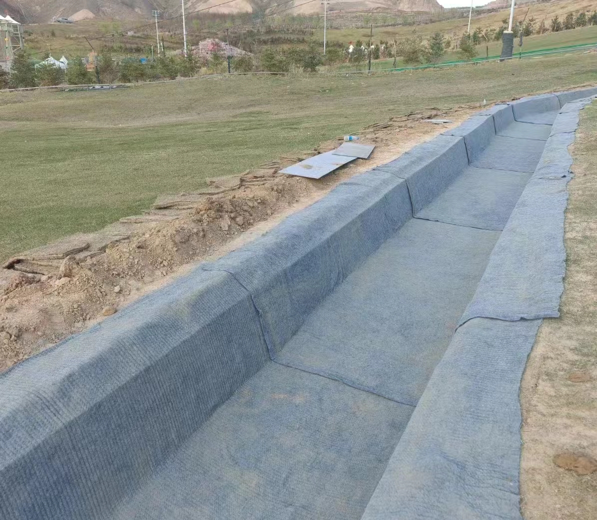 水泥毯的用途及施工